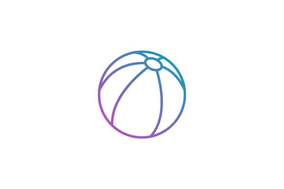 Download Ball Beach Holiday Icon Gradient - Premium Resources