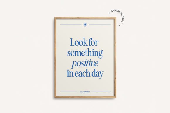 Download Something Positive Affirmation Wall Art - Wall art Collection