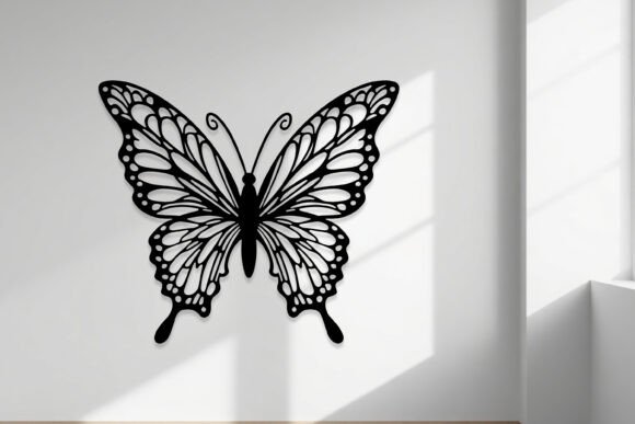 Download Laser Cut Butterfly Wall Art SVG - Wall art Collection