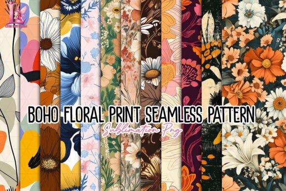 Download Flower Boho Floral Print Seamless - Floral print Collection