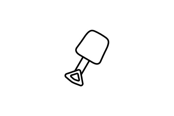 Download Shovel Beach Holiday Icon Outline - Premium Resources