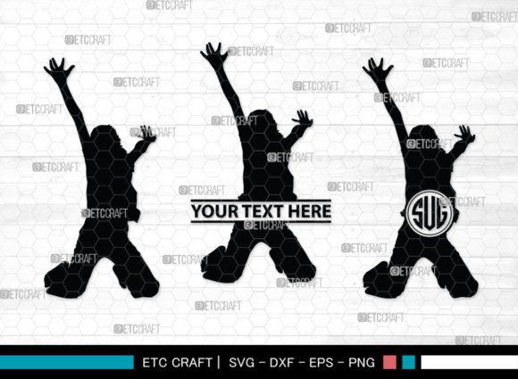 Download Kids Jumping SVG Monogram, Jumping Svg - Premium Bundle