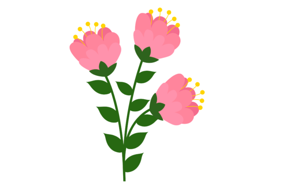 Download Flower Pink Cute Summer Vector - Cute summer vector Collection